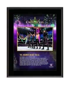 Judgment Day 10.5" x 13" 2022 Crown Jewel Sublimated Plaque $10.08 Home & Office