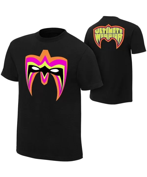 Men's Black The Ultimate Warrior Parts Unknown T-Shirt $9.12 T-Shirts