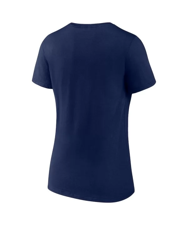 Women's Fanatics Branded Navy Lacey Evans Eagle V-Neck T-Shirt $9.60 T-Shirts