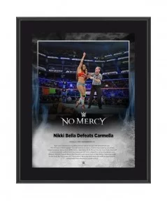 Nikki Bella Framed 10.5" x 13" 2016 No Mercy Sublimated Plaque $9.60 Collectibles