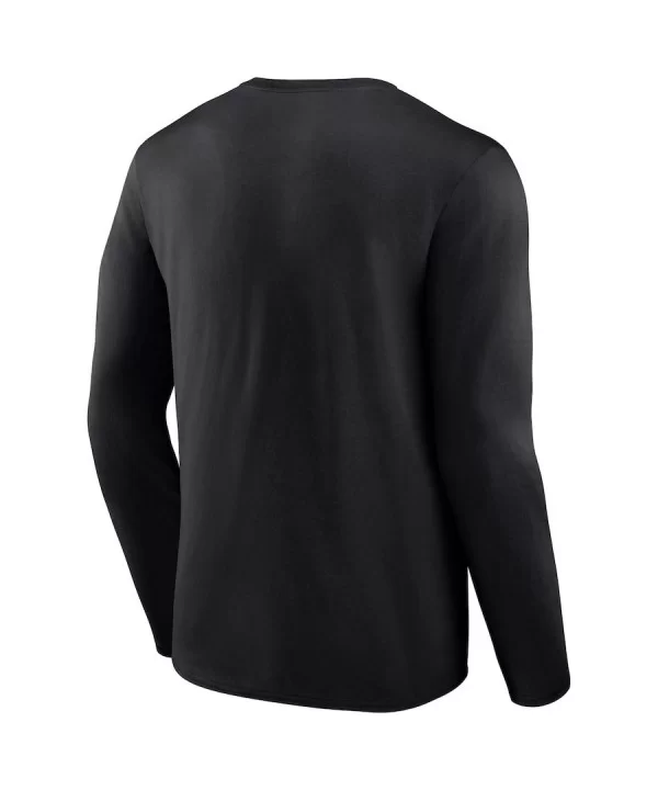 Men's Fanatics Branded Black Imperium Pose Long Sleeve T-Shirt $8.68 T-Shirts