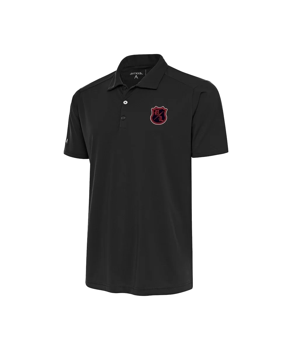 Men's Antigua Charcoal The Bloodline Tribute Polo $10.89 Apparel