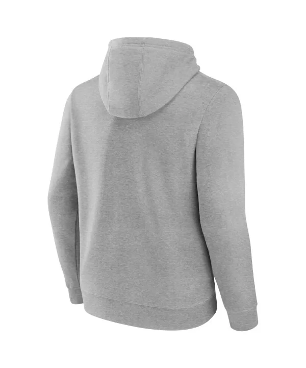 Men's Fanatics Branded Gray "Stone Cold" Steve Austin 101 Proof Label Pullover Hoodie $14.80 Apparel