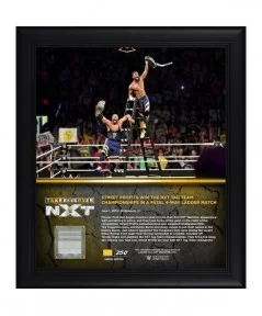 Street Profits WWE Framed 15" x 17" NXT TakeOver XXV Collage with a Piece of Match-Used Ladder - Limited Edition of 250 $22.4...