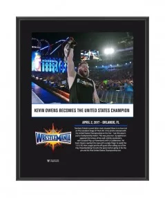 Kevin Owens 10.5" x 13" WrestleMania 33 Sublimated Plaque $9.60 Home & Office