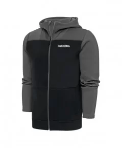 Men's Antigua Gray Cody Rhodes Protect Full-Zip Hoodie $19.38 Apparel