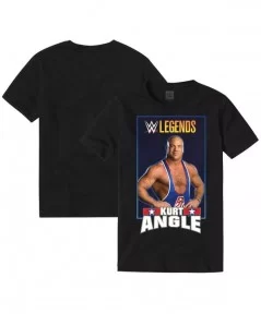 Men's Black Kurt Angle Legends T-shirt $6.68 T-Shirts