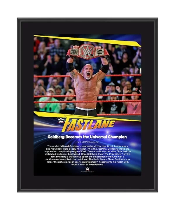 Goldberg 10.5" x 13" 2017 Fastlane Sublimated Plaque $9.84 Home & Office