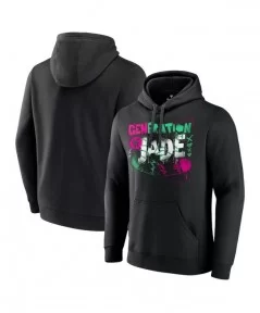 Men's Fanatics Branded Black Cora Jade Broken Skateboard Pullover Hoodie $14.80 Apparel