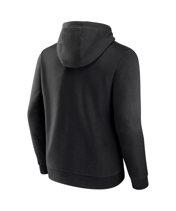 Men's Fanatics Branded Black Cora Jade Broken Skateboard Pullover Hoodie $14.80 Apparel