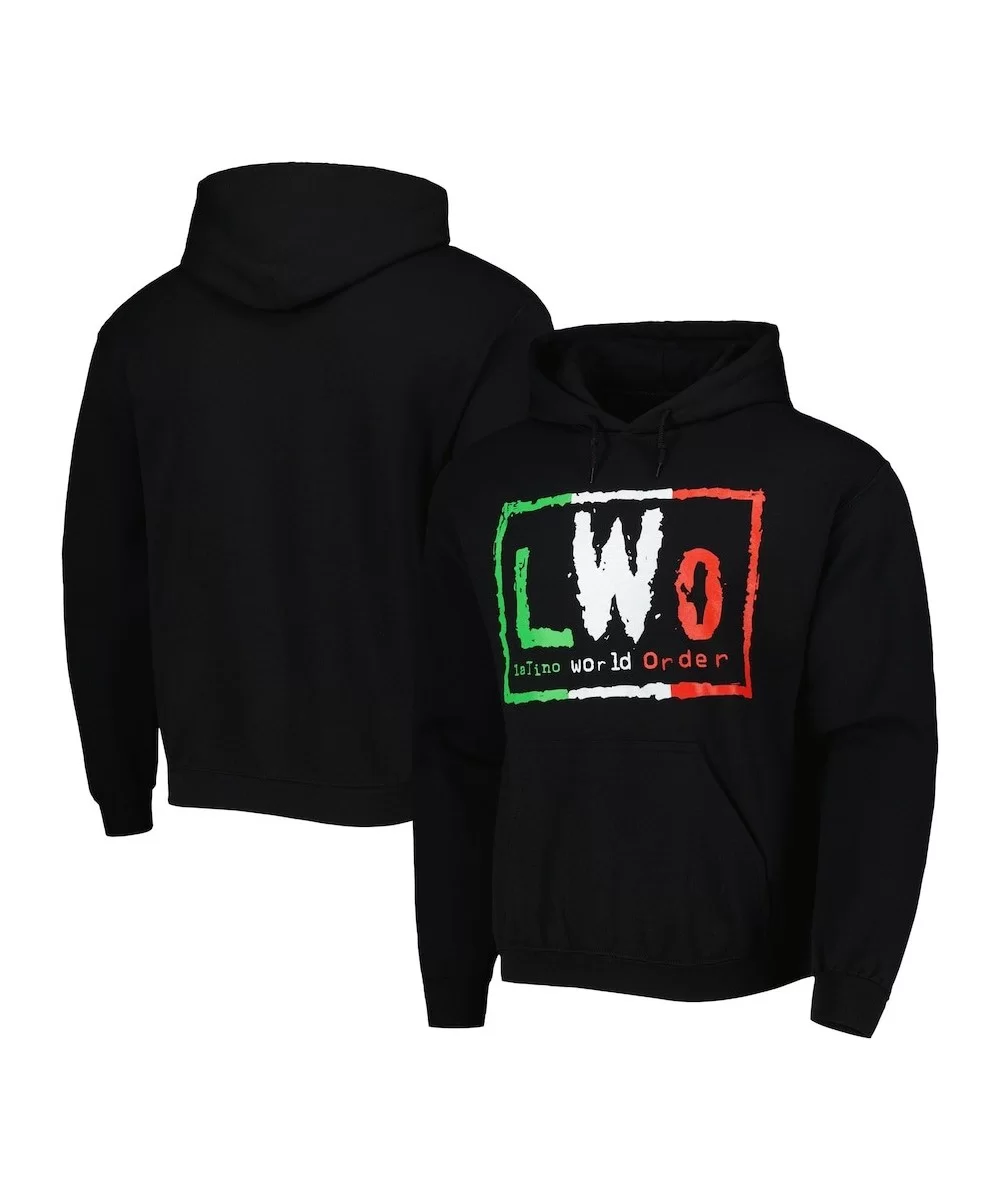 Men's Black LWO Pullover Fleece Hoodie $17.20 Apparel