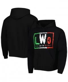 Men's Black LWO Pullover Fleece Hoodie $17.20 Apparel