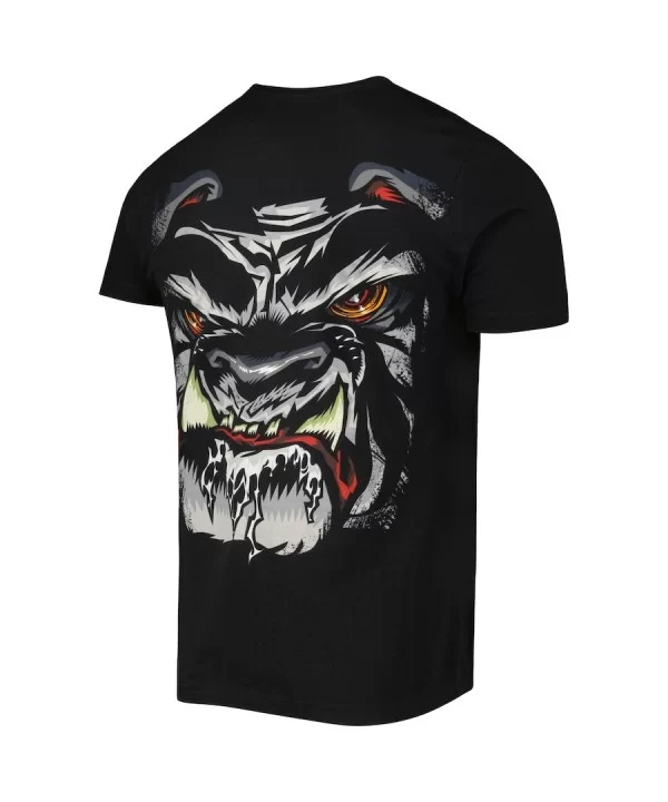 Men's Black John Cena Beware of Dog Retro T-Shirt $8.88 Apparel