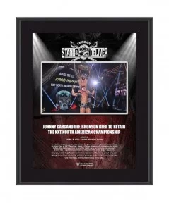 Johnny Gargano WWE Framed 10.5" x 13" NXT TakeOver: Stand And Deliver Sublimated Collage $9.12 Collectibles