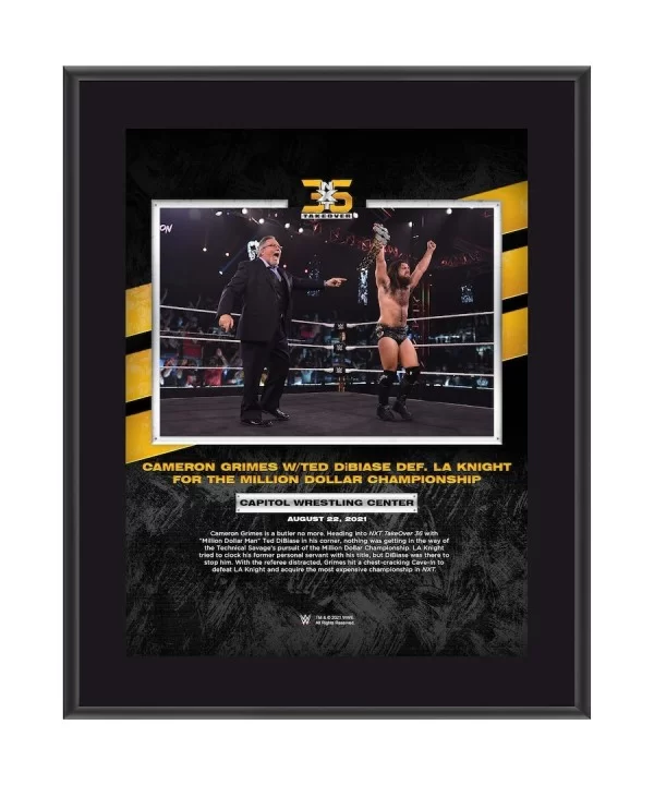 Cameron Grimes Framed 10.5" x 13" NXT TakeOver: 36 Sublimated Plaque $9.60 Collectibles