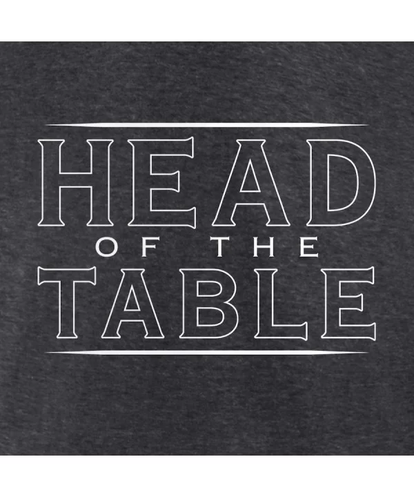 Men's Fanatics Branded Charcoal Roman Reigns Head Of The Table Long Sleeve T-Shirt $10.36 T-Shirts