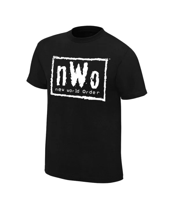 Men's Black nWo Retro T-Shirt $7.92 T-Shirts