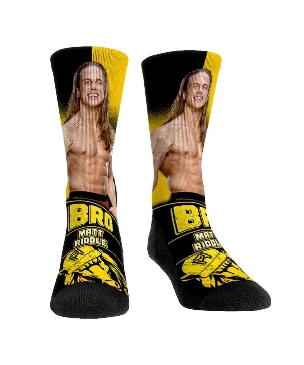 Youth Rock Em Socks Matt Riddle Stare Down Crew Socks $6.00 Apparel