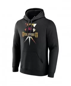 Men's Fanatics Branded Black The Undertaker Logo Pullover Hoodie $14.80 Apparel