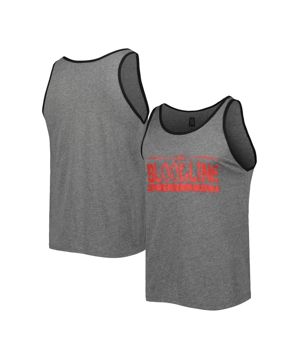 Men's Heather Gray The Bloodline We The Ones Tank Top $7.89 Apparel