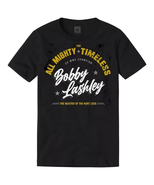 Youth Black Bobby Lashley Timeless T-Shirt $6.40 T-Shirts