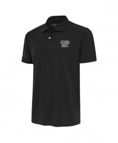 Men's Antigua Charcoal "Stone Cold" Steve Austin Big & Tall Tribute Polo $17.64 Apparel