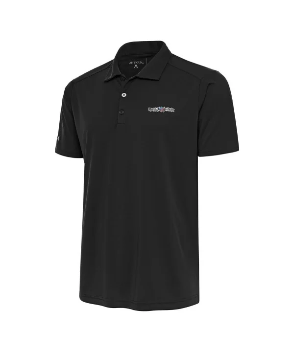 Men's Antigua Charcoal Cody Rhodes Tribute Polo $12.54 Apparel