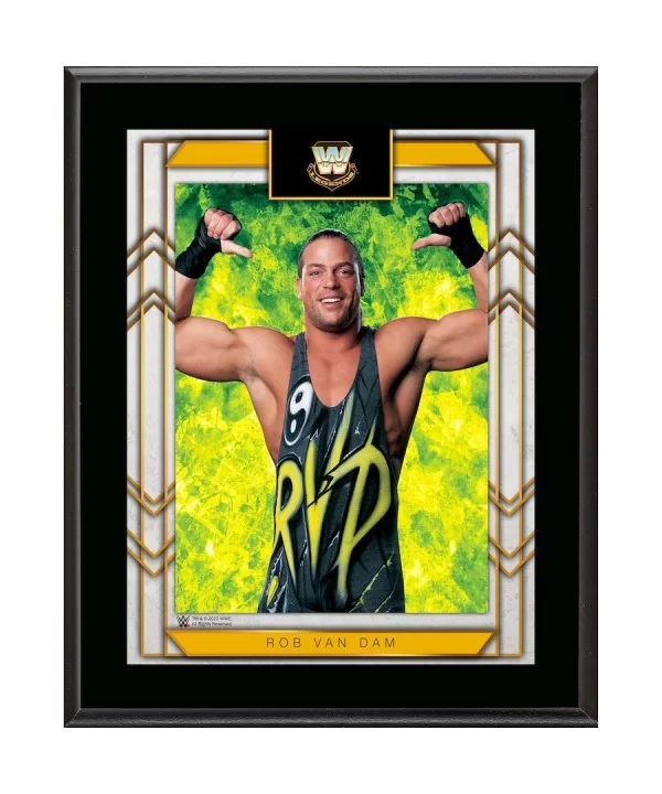 Rob Van Dam 10.5" x 13" Sublimated Plaque $7.44 Collectibles