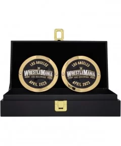 WrestleMania 39 Replica Side Plate Box Set $39.20 Title Belts