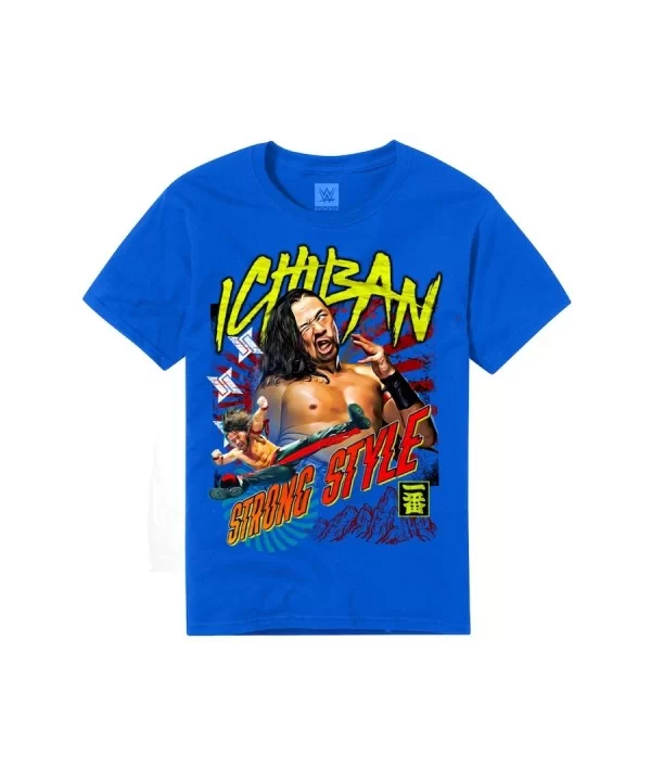 Youth Royal Shinsuke Nakamura Ichiban Strong Style T-Shirt $6.23 T-Shirts