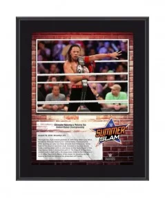 Shinsuke Nakamura WWE Framed 10.5" x 13" 2018 SummerSlam Collage $10.08 Collectibles