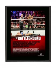 Natalya 10.5" x 13" 2017 Battleground Sublimated Plaque $9.12 Collectibles