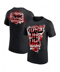 Men's Black Bianca Belair Gurl! Uh. Uh. T-Shirt $10.32 T-Shirts