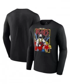 Men's Fanatics Branded Black Elias Walk With Elias Long Sleeve T-Shirt $12.32 T-Shirts