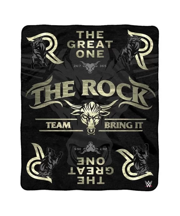 The Rock Sleep Squad Fleece Throw Blanket $20.00 Home & Office