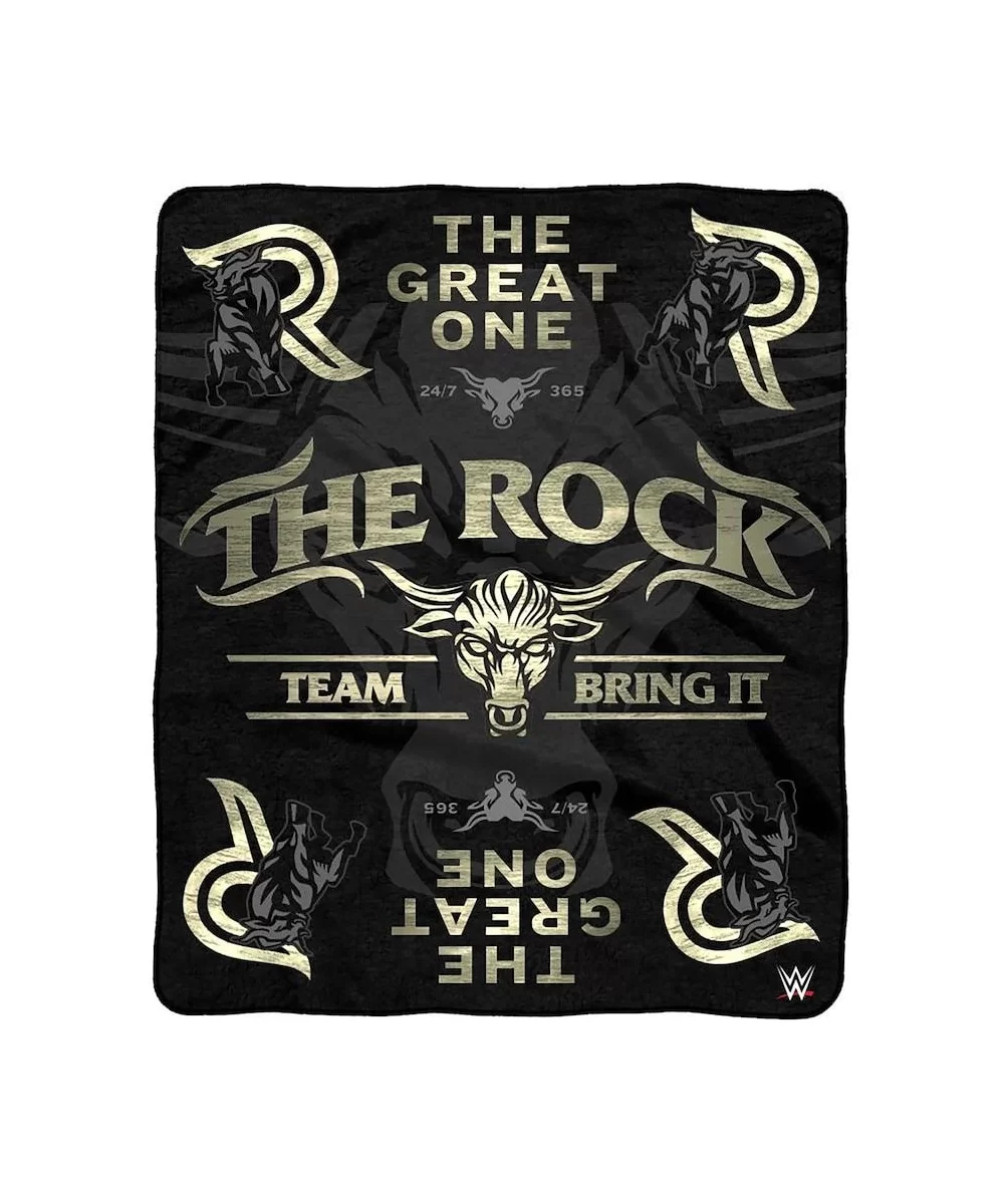 The Rock Sleep Squad Fleece Throw Blanket $20.00 Home & Office