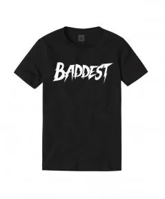 Men's Black Ronda Rousey Baddest T-Shirt $12.00 T-Shirts