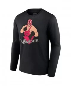 Men's Fanatics Branded Black Vader Illustrated Long Sleeve T-Shirt $10.92 T-Shirts