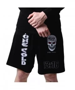 Men's Black "Stone Cold" Steve Austin Contenders Mesh Shorts $19.80 Apparel