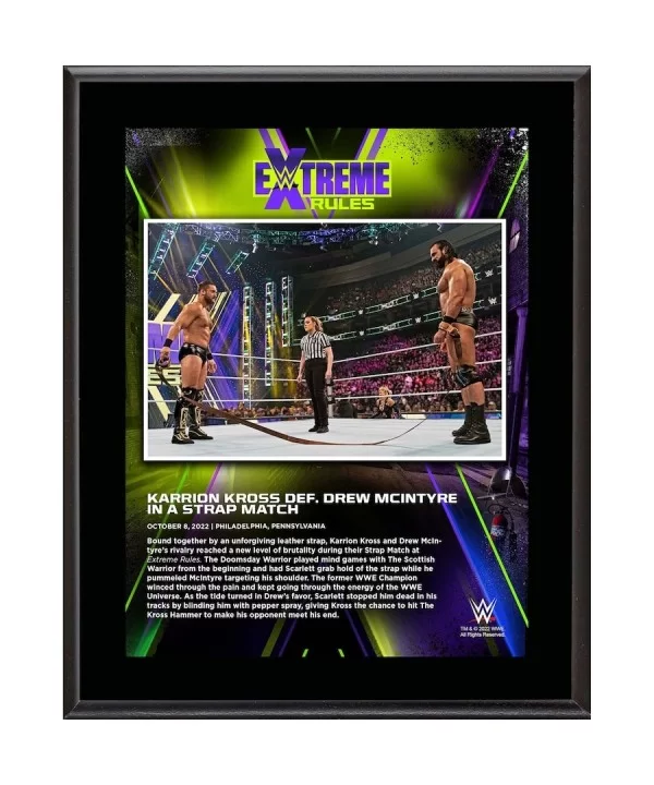 Karrion Kross 10.5" x 13" 2022 Extreme Rules Sublimated Plaque $10.32 Collectibles