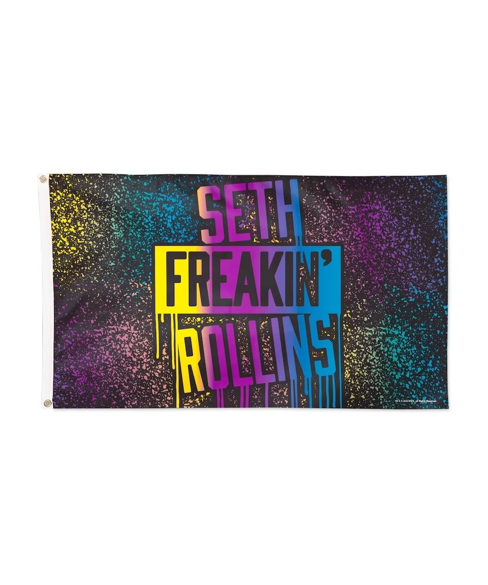 WinCraft Seth "Freakin" Rollins 3' x 5' Single-Sided Flag $14.00 Home & Office