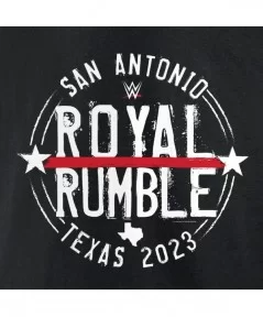 Men's Fanatics Branded Black Royal Rumble 2023 Texas Logo Long Sleeve T-Shirt $12.32 T-Shirts