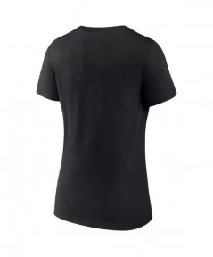 Women's Fanatics Branded Black UpUpDownDown Logo V-Neck T-Shirt $8.40 T-Shirts