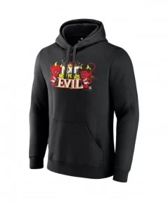 Men's Fanatics Branded Black NXT New Year's Evil 2023 Logo Pullover Hoodie $17.60 Apparel