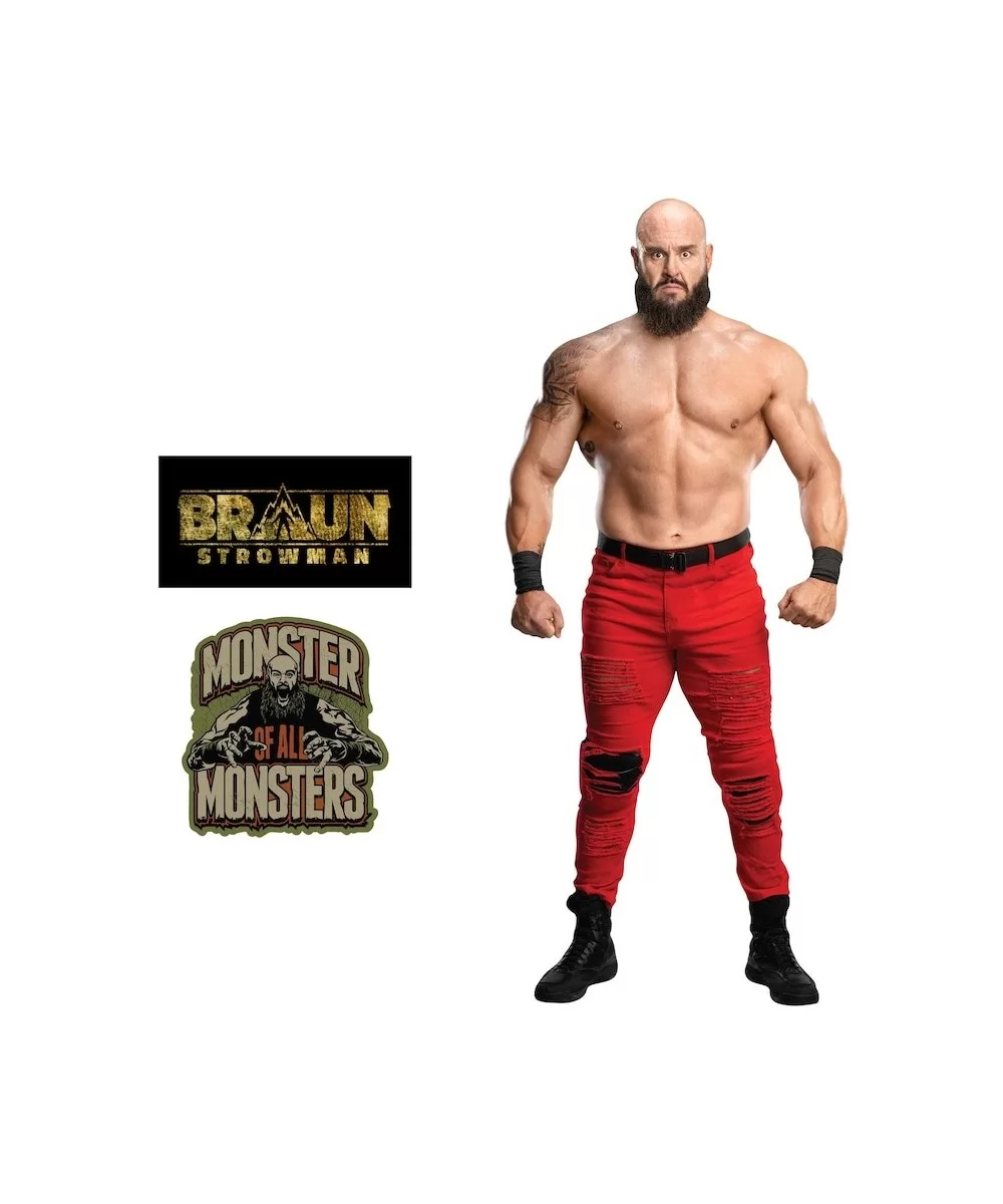 Fathead Braun Strowman Monster of All Monsters Three-Piece Removable Wall Decal Set $27.60 Home & Office