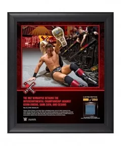 The Miz Framed 15" x 17" 2016 Extreme Rules Collage with a Piece of Match-Used Canvas - Limited Edition of 250 $22.40 Home & ...