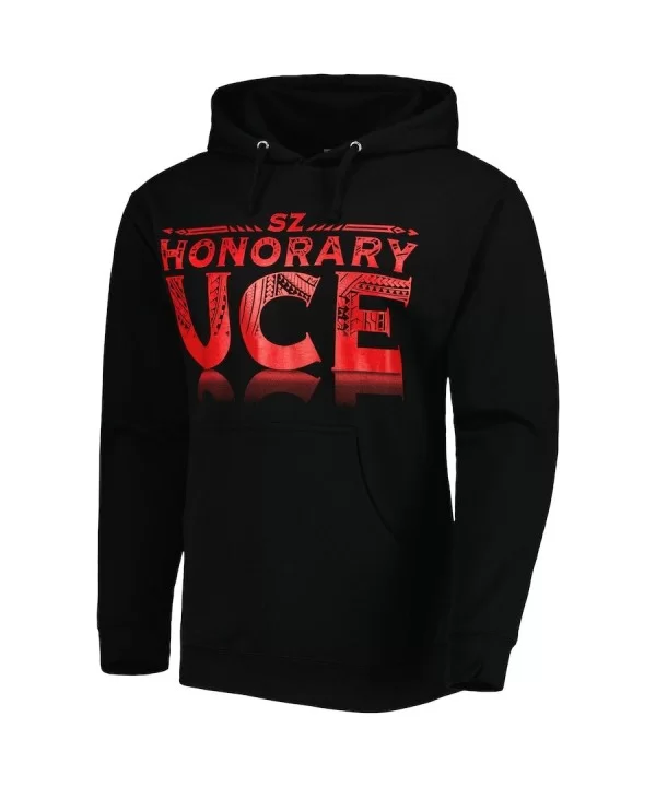 Men's Black Sami Zayn Honorary Uce Pullover Hoodie $18.80 Apparel