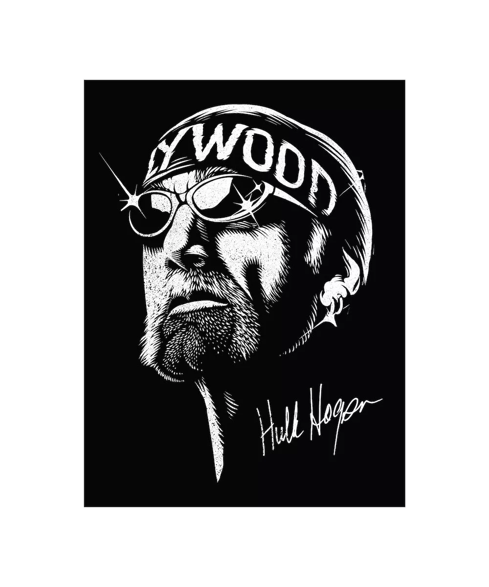 Fathead Hulk Hogan Hollywood Removable Superstar Mural Decal $14.40 Home & Office