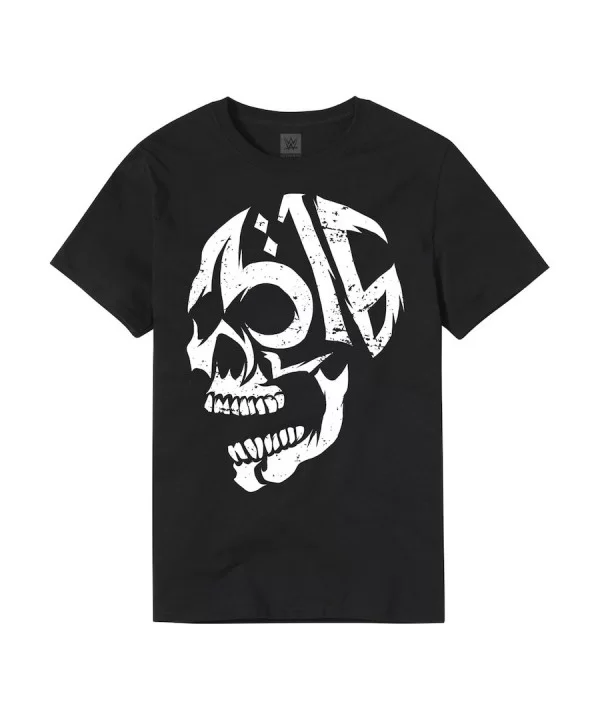 Men's Black "Stone Cold" Steve Austin 3:16 Skull T-Shirt $10.32 T-Shirts