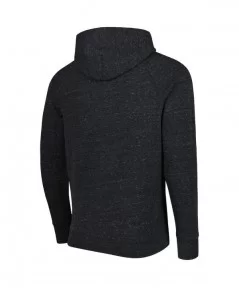 Men's Homage Charcoal The Rock Raglan Tri-Blend Pullover Hoodie $27.60 Apparel